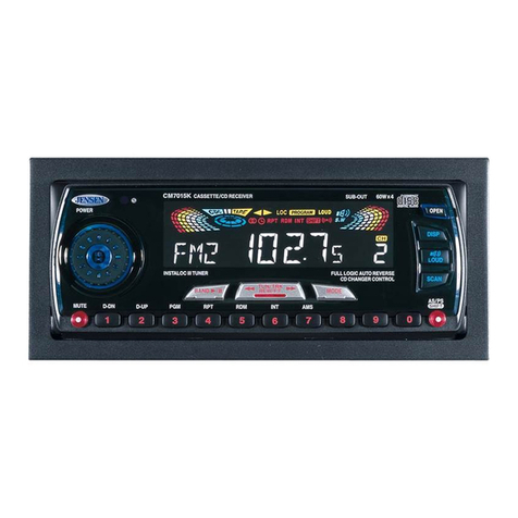 Jensen CM7015K User manual