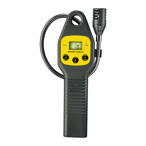 Sensit HXG-2d User manual