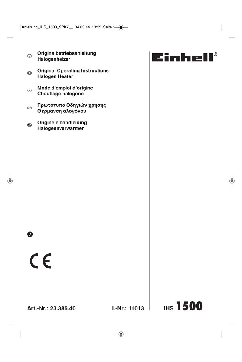EINHELL IHS 1500 User manual