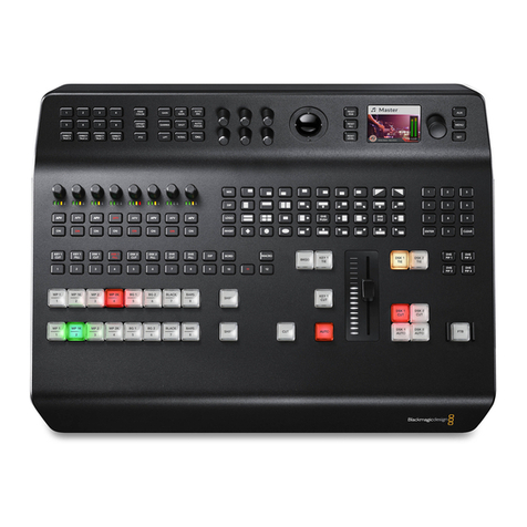 Blackmagicdesign ATEM Production Studio 4K Installation and operation manual