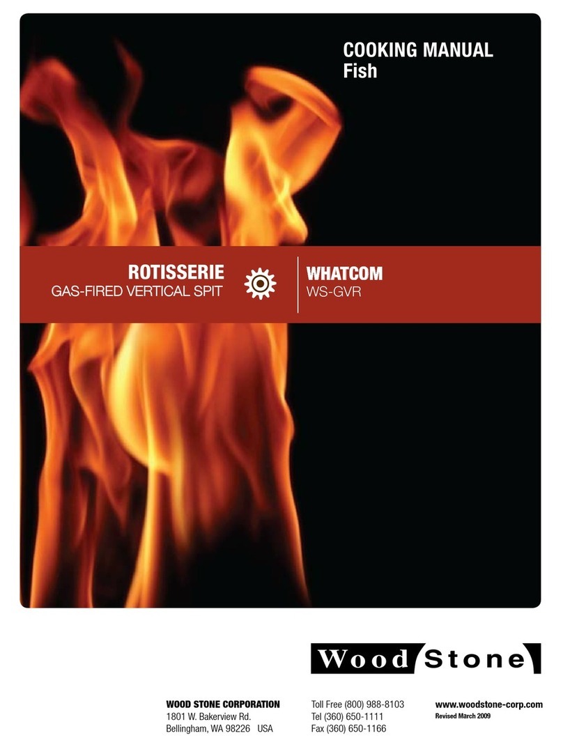 Wood Stone EHATCOM WS-GVR Use and care manual Wood Stone EHATCOM WS-GVR Use and care manual