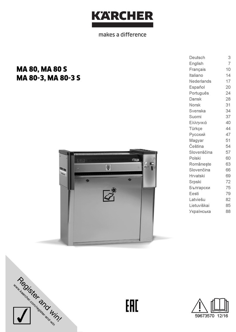 Kärcher MA80 Original instruction
