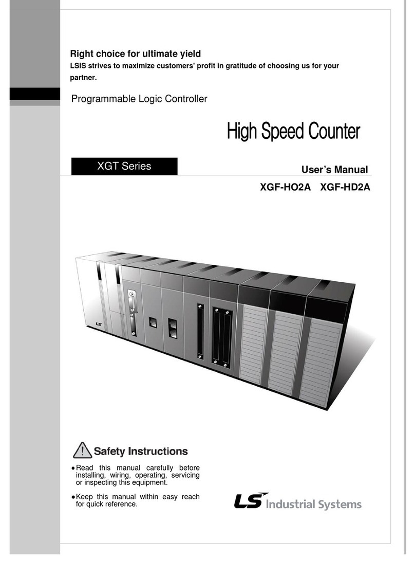 LS Industrial Systems XGF-HO2A user manual