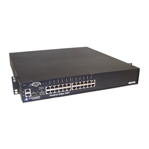 Foundry Networks FES2402 User manual