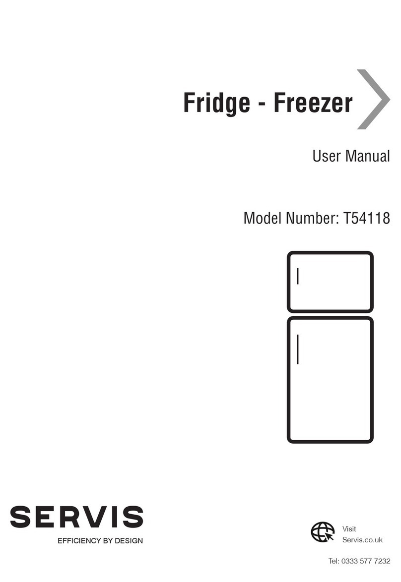 SERVIS T54118 User manual SERVIS T54118 User manual