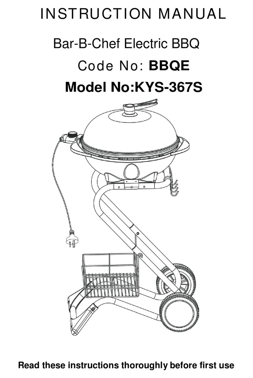 Bar-B-Chef KYS-367S User manual