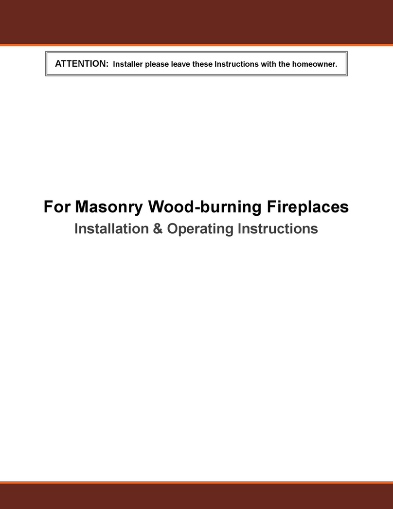 CMC Wood Insert Installation & operating instructions CMC Wood Insert Installation & operating instructions