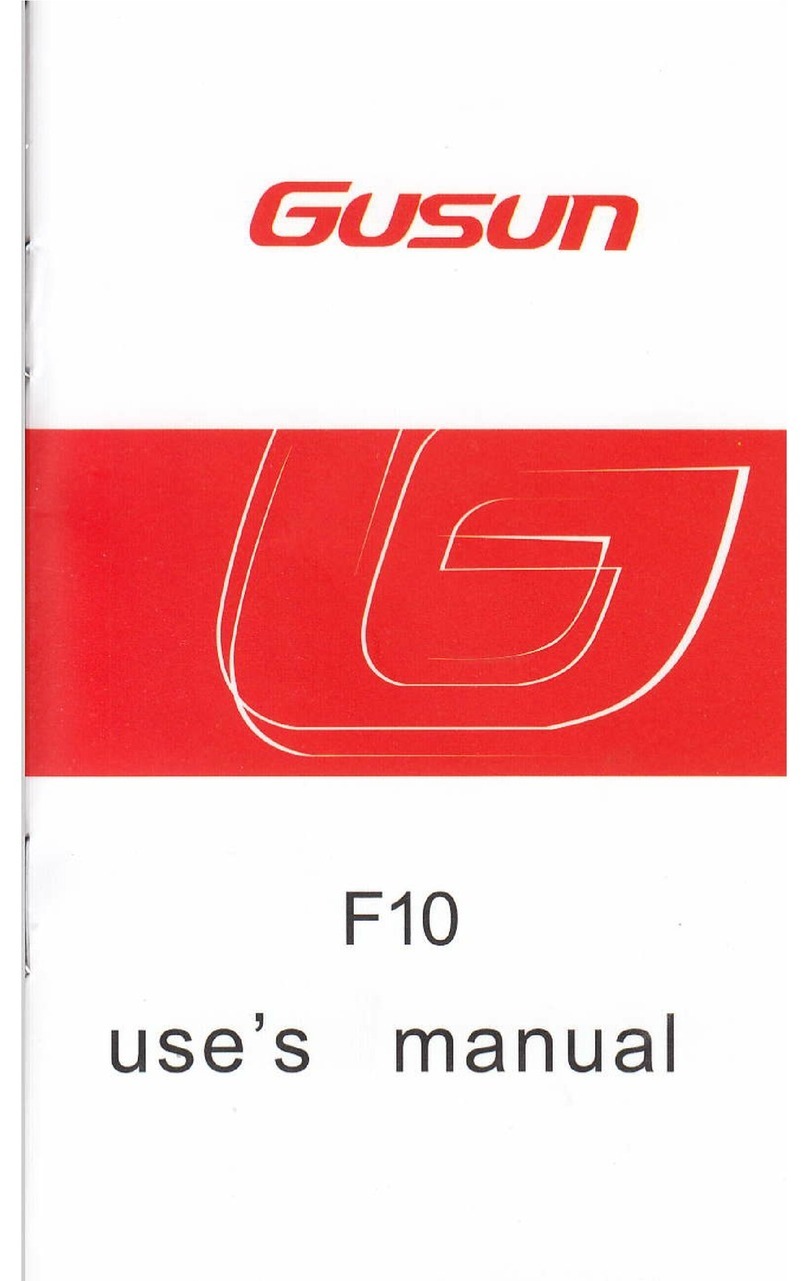 Gusun F10 user manual