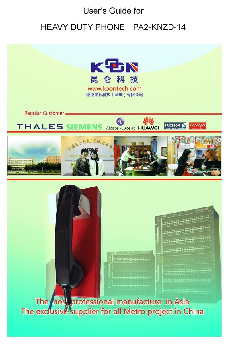 KOON PA2-KNZD-14 user guide