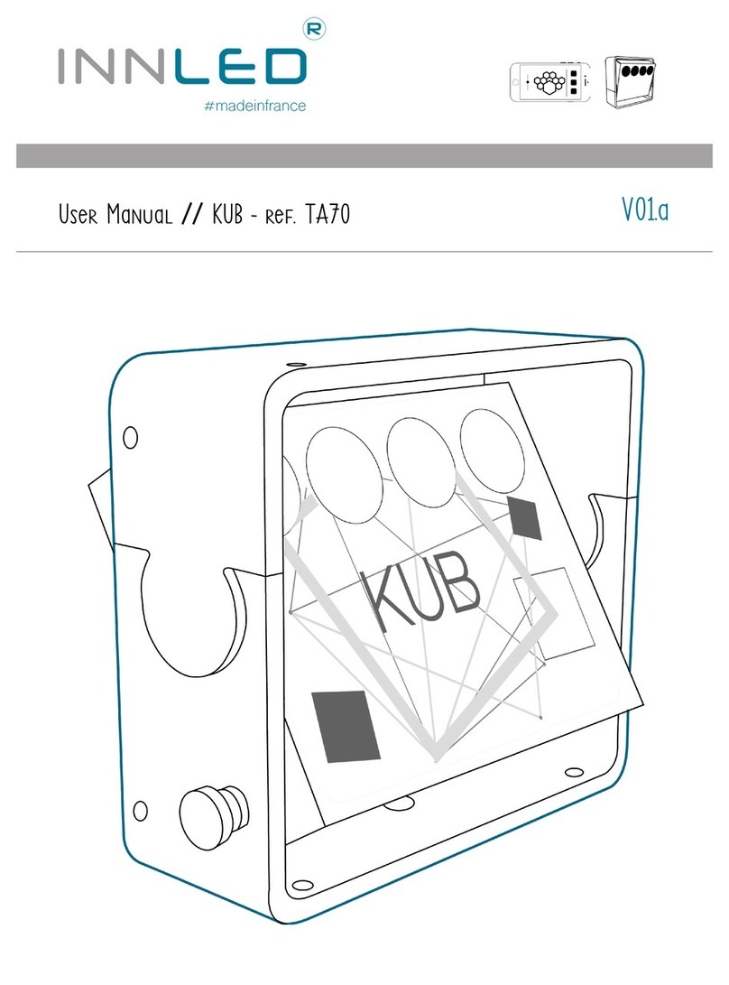 INNLED KUB User manual