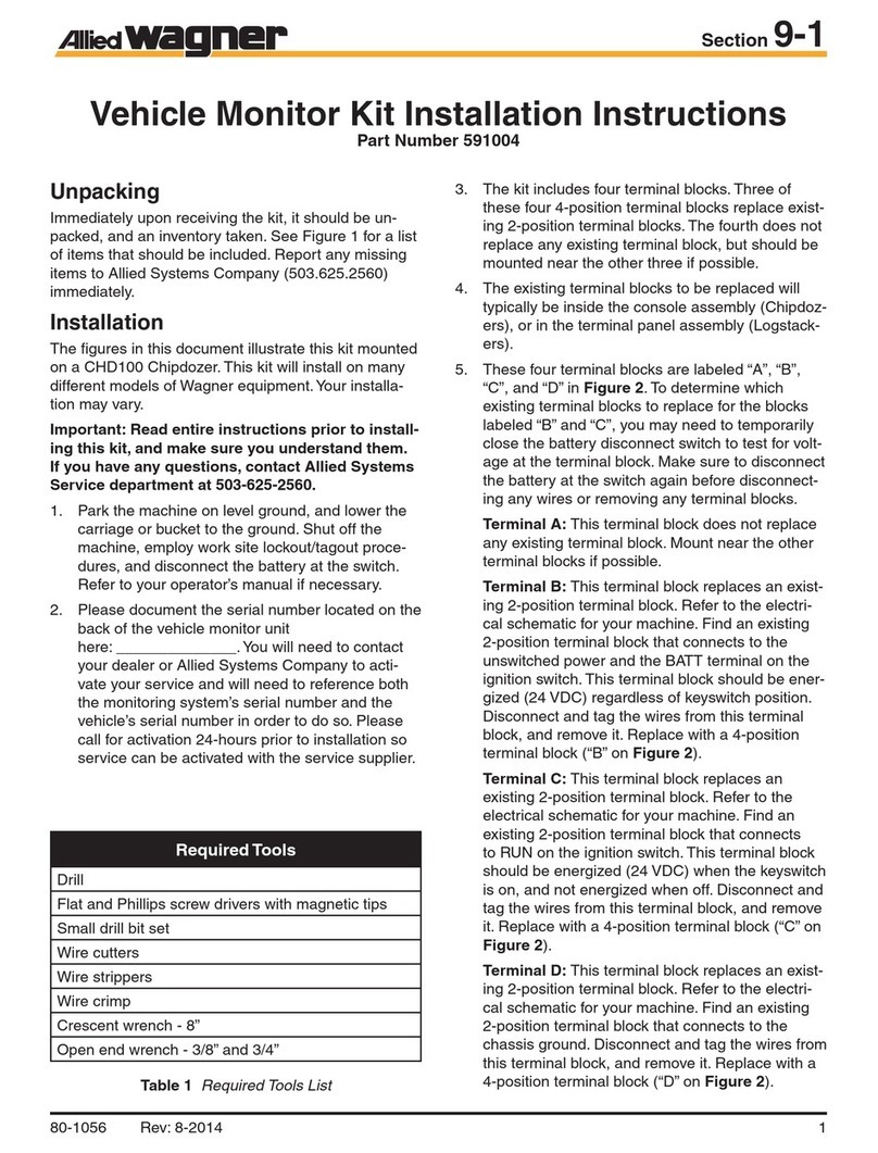 Allied wagner 591004 installation instructions