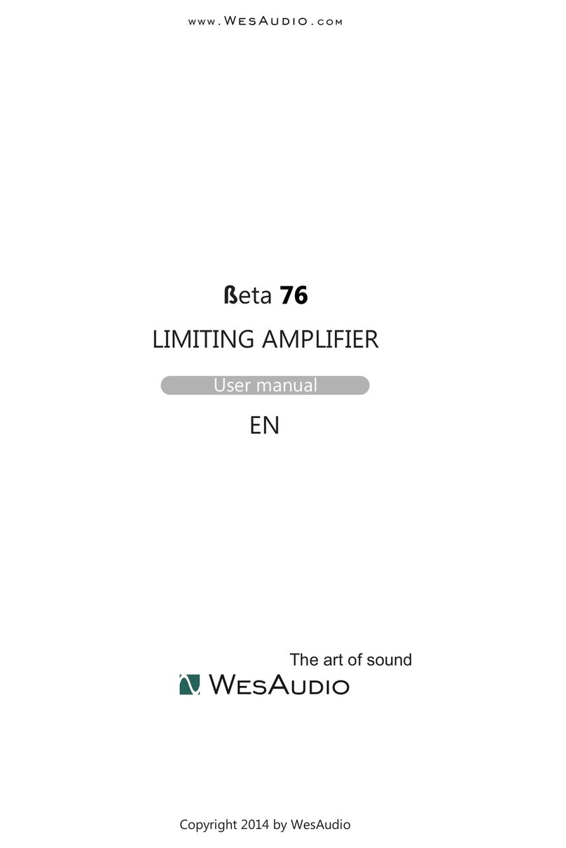 WesAudio Beta 76 user manual