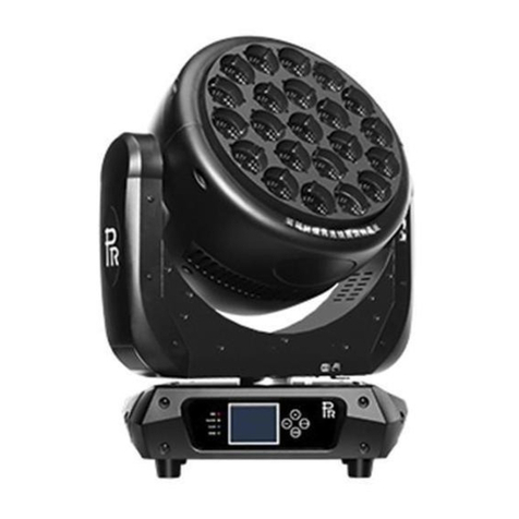 PR Lighting PR-8541 user manual