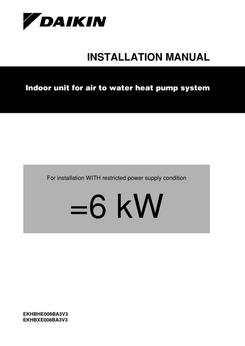 Daikin EKHBHE008BA3V3 User manual