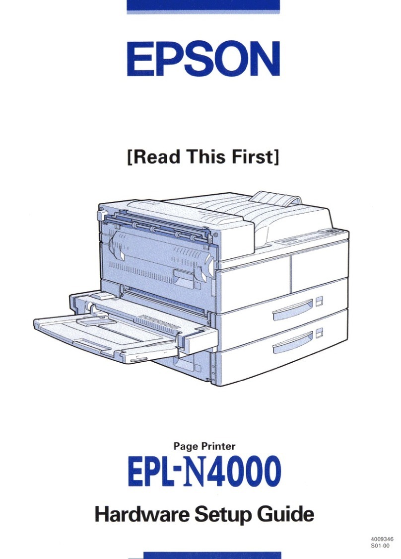 Epson EPL-N4000 User manual