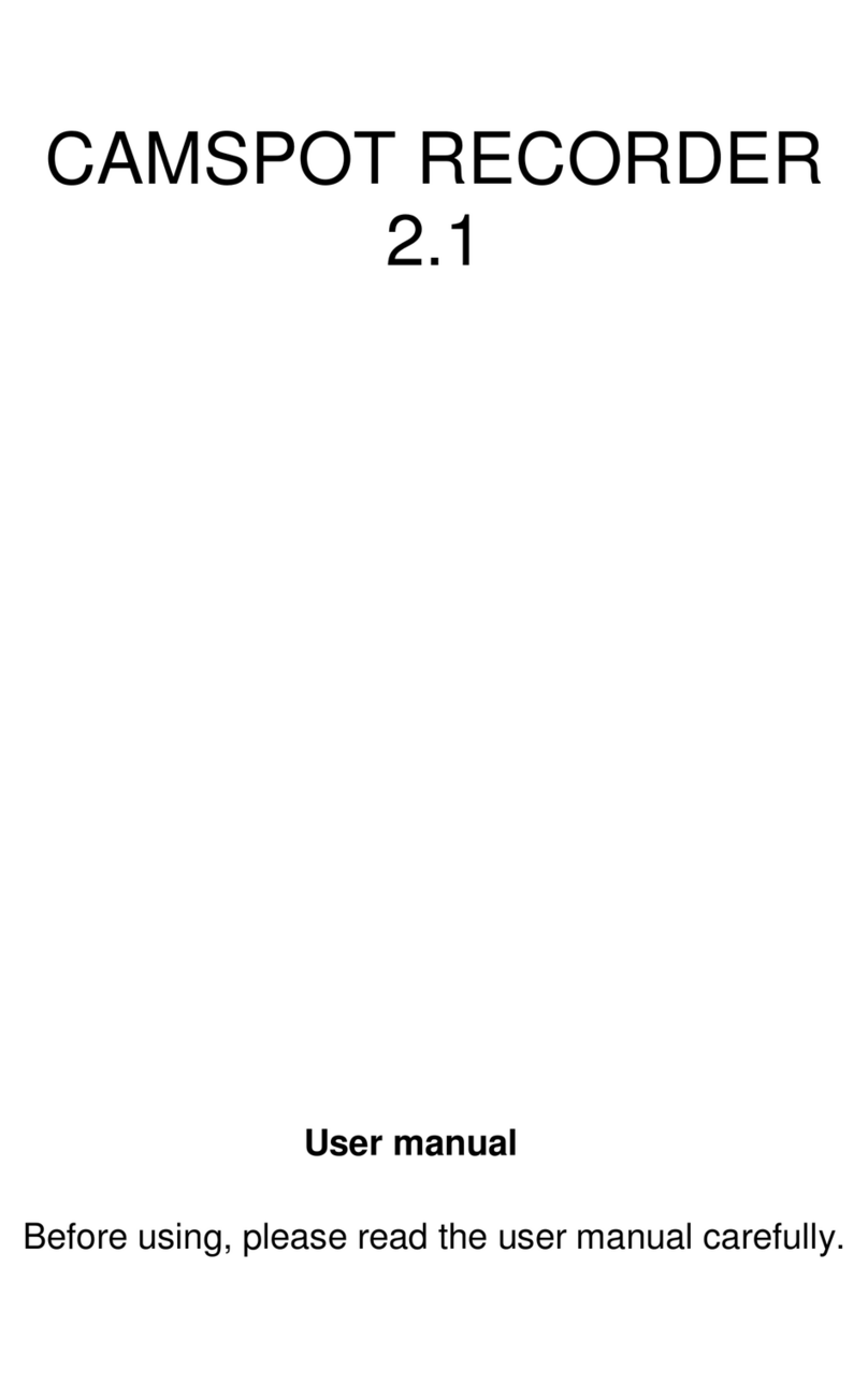 Overmax CAMSPOT RECORDER 2.1 user manual
