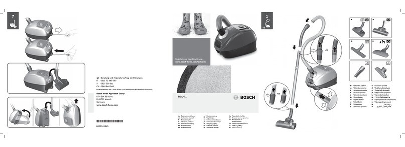 Bosch BGL4 Series instruction manual