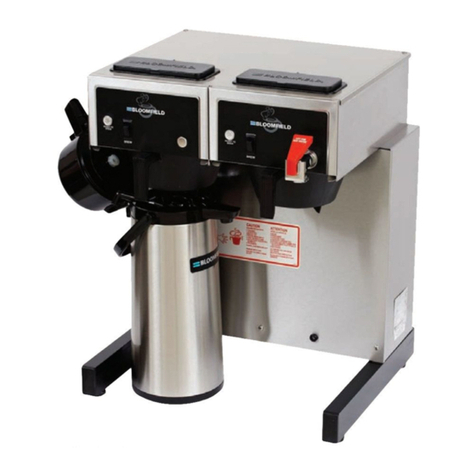 Bloomfield GOURMET 1000 TM/MD 8792 User manual