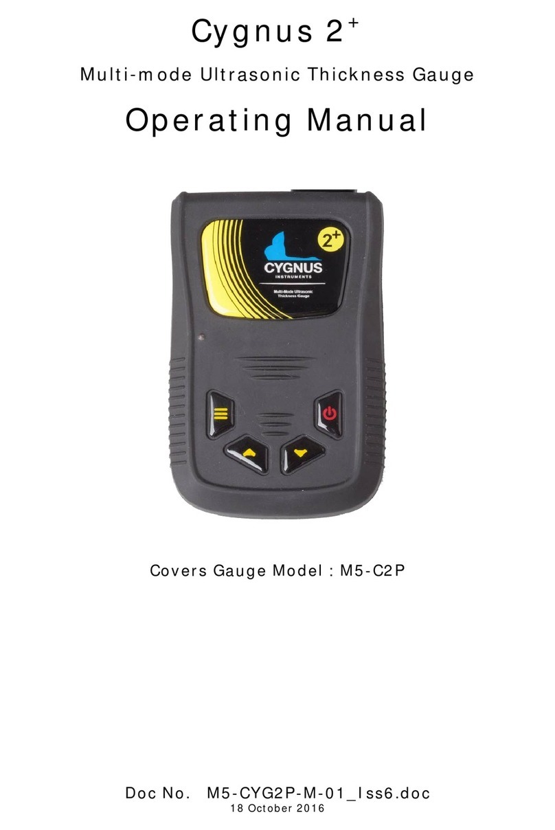 Cygnus M5-C2P operating manual
