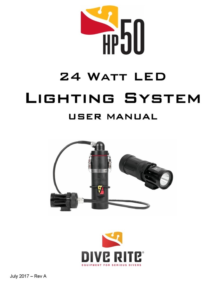 Dive Rite HP50 User manual