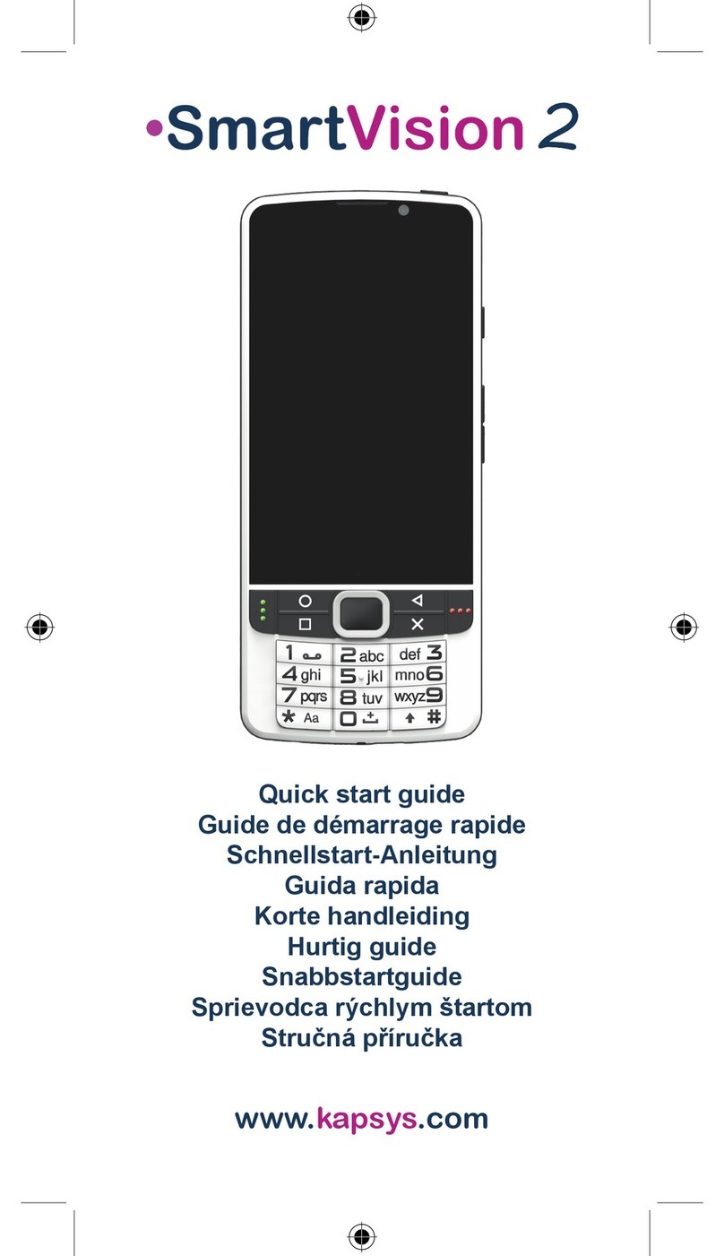 Kapsys SMARTVISION 2 User manual