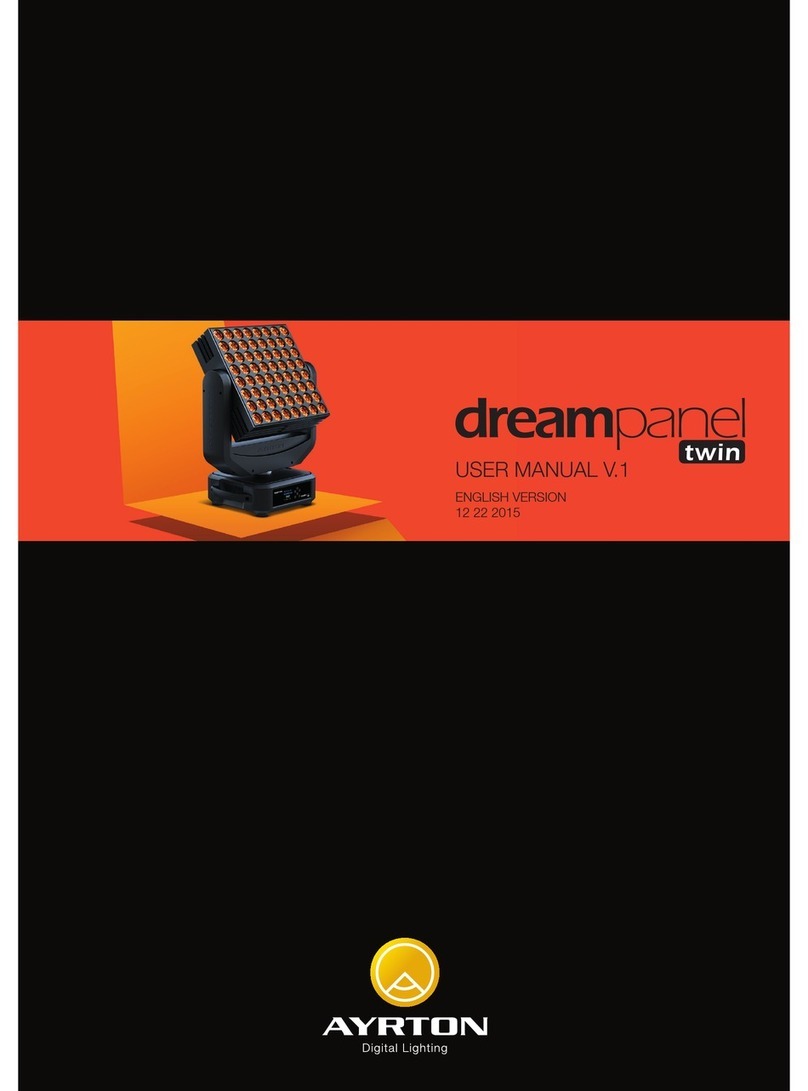Ayrton DREAMPANEL TWIN user manual