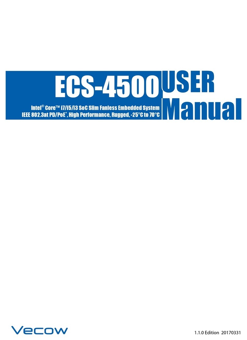 Vecow ECS-4500 user manual
