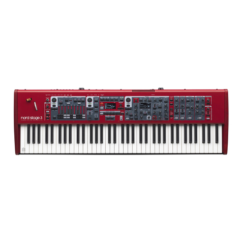nord Stage 3 user manual