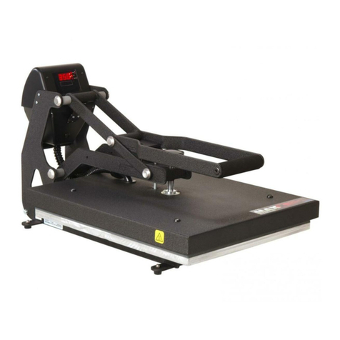 Stahls Hotronix The MAXX Press User manual Stahls Hotronix The MAXX Press User manual
