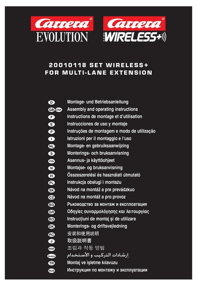 Carrera EVOLUTION 2.4 GHz WIRELESS+ User manual