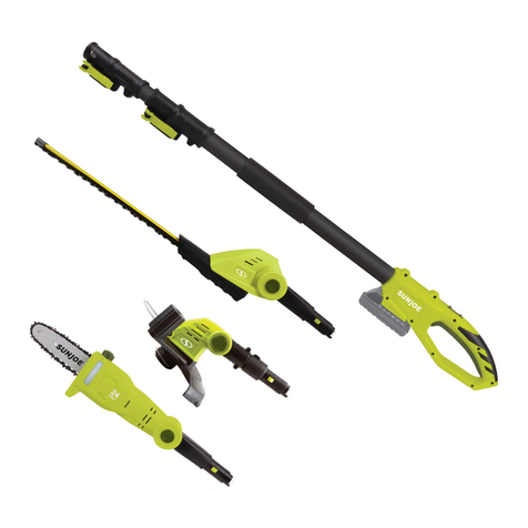 sunjoe GTS4002C Operator's manual