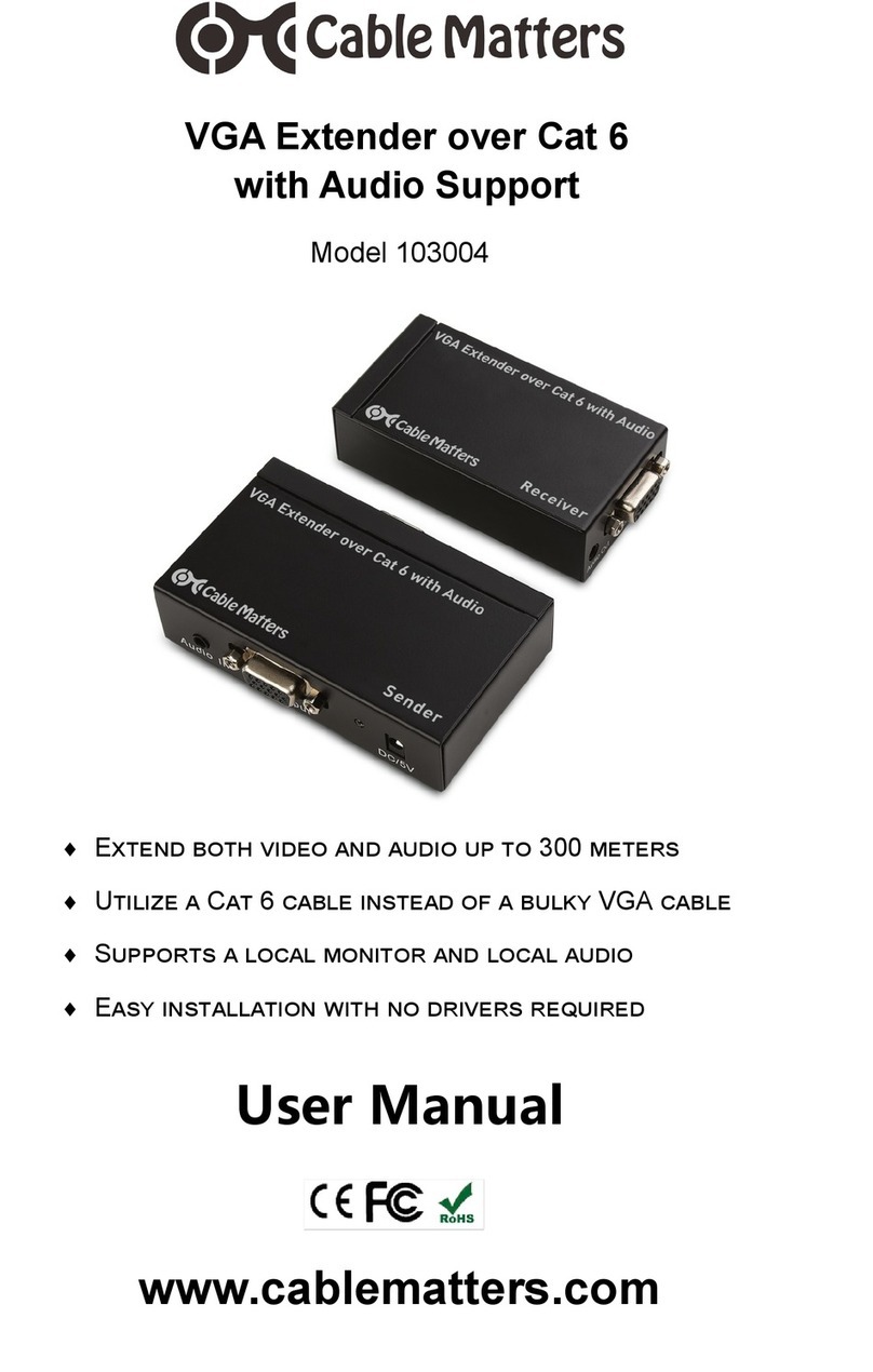 cable matters 103004 User manual