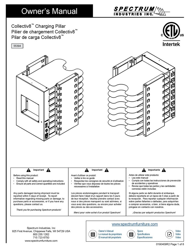 Spectrum Industries Collectiv8 55394 owner's manual