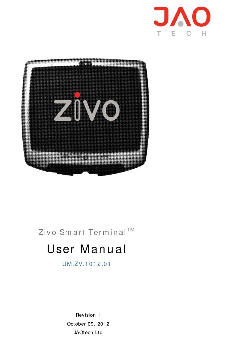 JAO TECH Zivo User manual