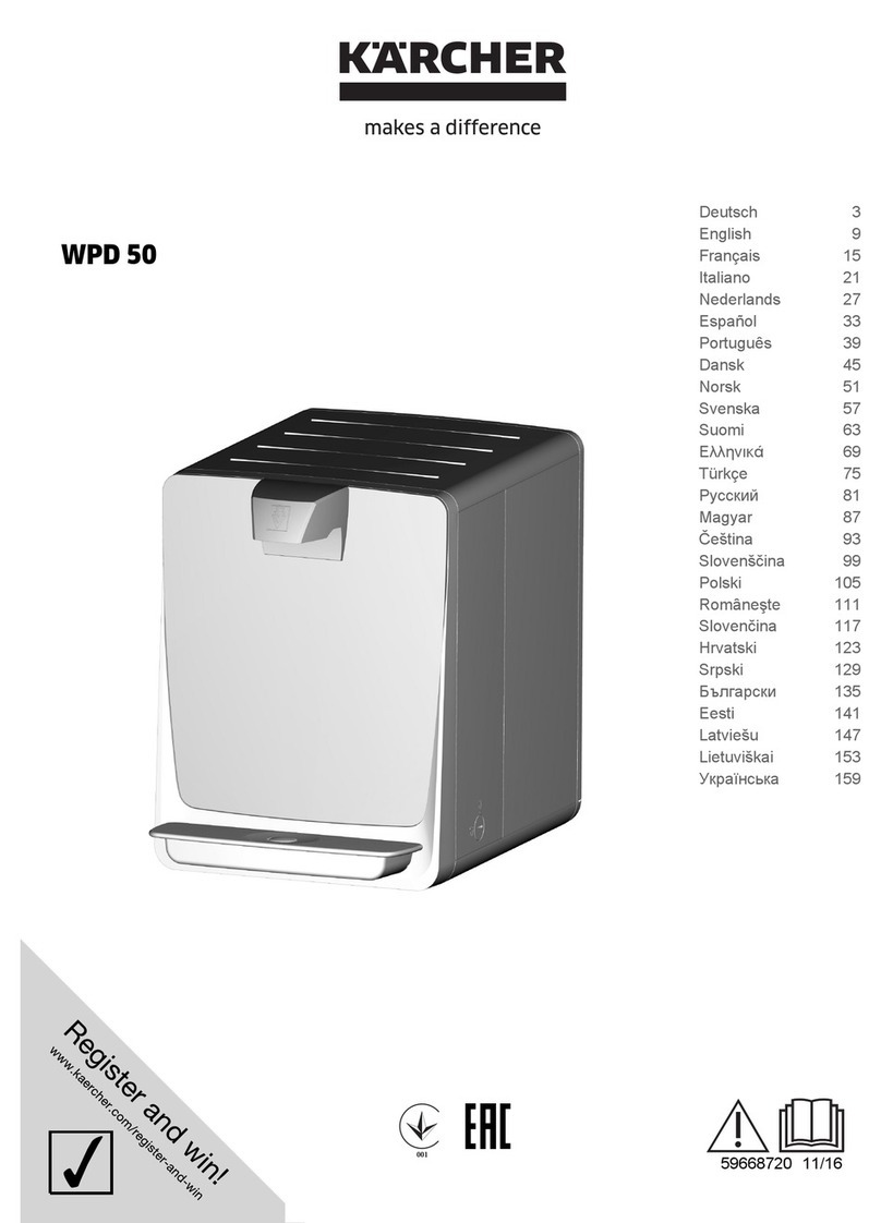 Kärcher WPD 50 Original instructions