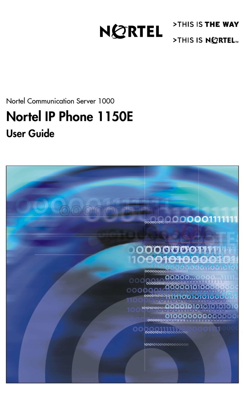 Nortel 1150E User manual
