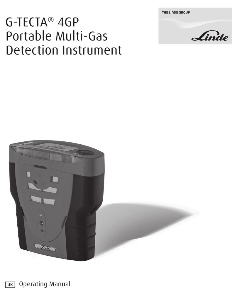 Linde G-TECTA4GP User manual