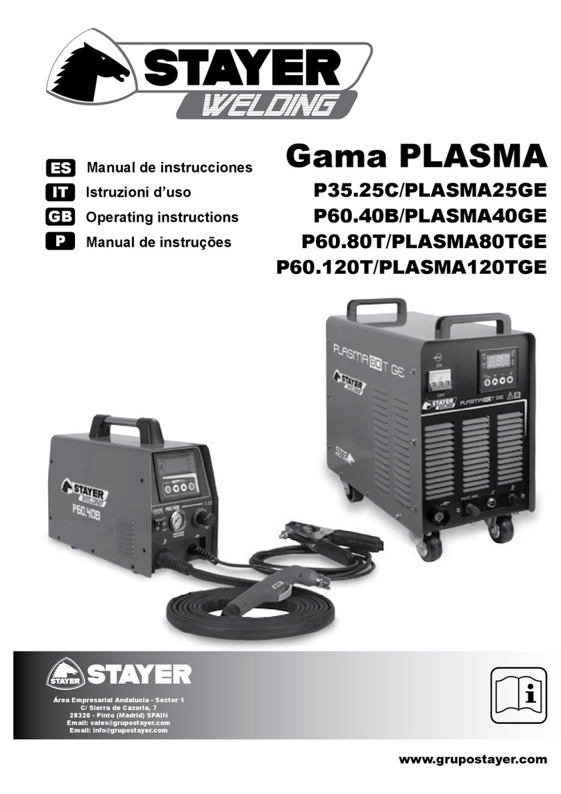 stayer PLASMA25GE User manual