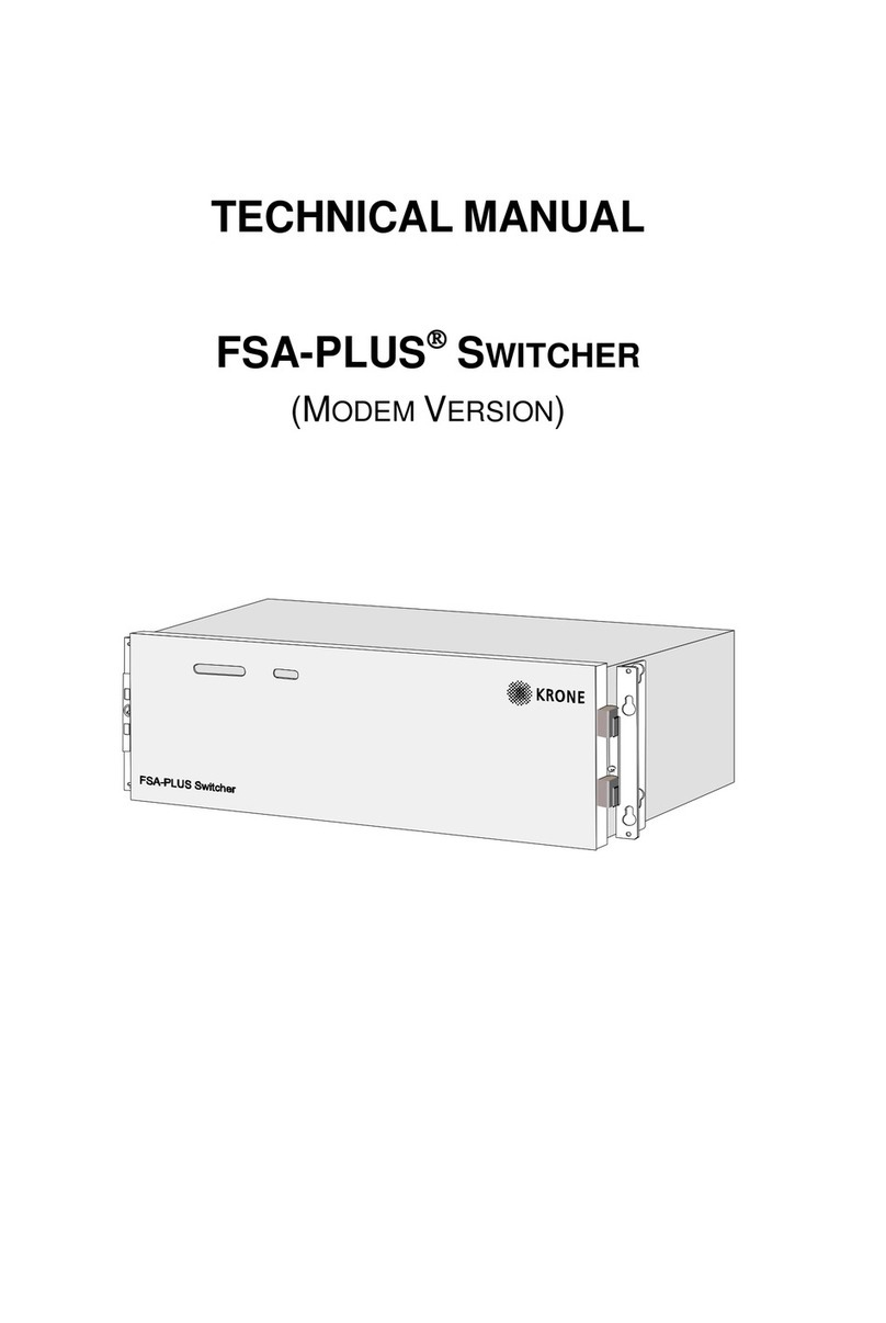TE Connectivity FSA-PLUS Technical manual