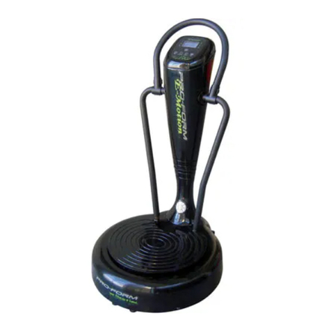Pro-Form VIBE 980 ZL User manual Pro-Form VIBE 980 ZL User manual