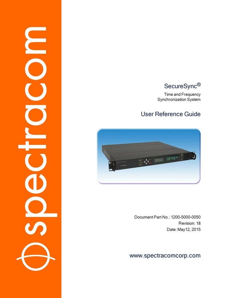 Spectracom SecureSync User reference guide
