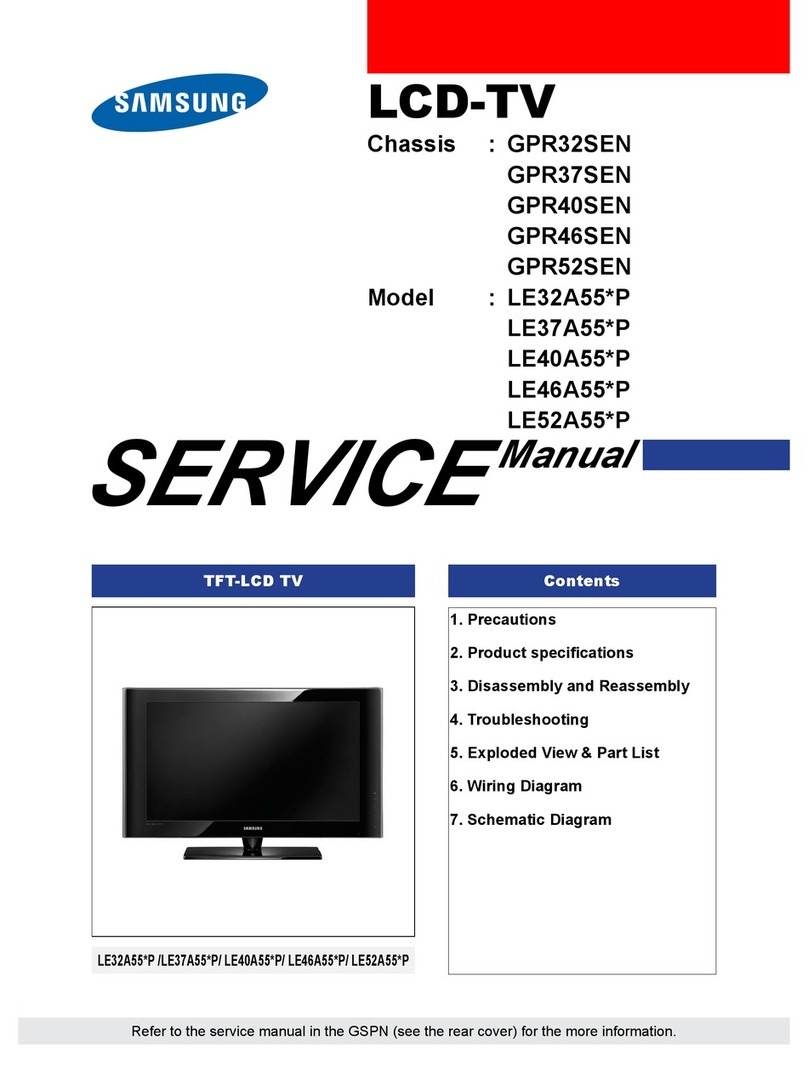 Samsung LE32A55*P User manual