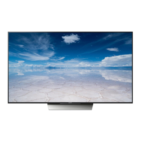 Sony BRAVIA KD-85X8500D User manual Sony BRAVIA KD-85X8500D User manual