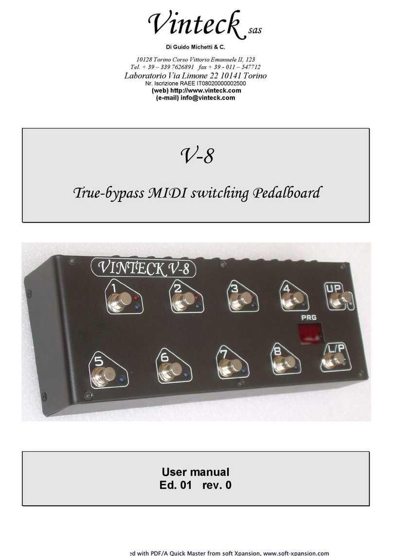 Vinteck V-8 user manual