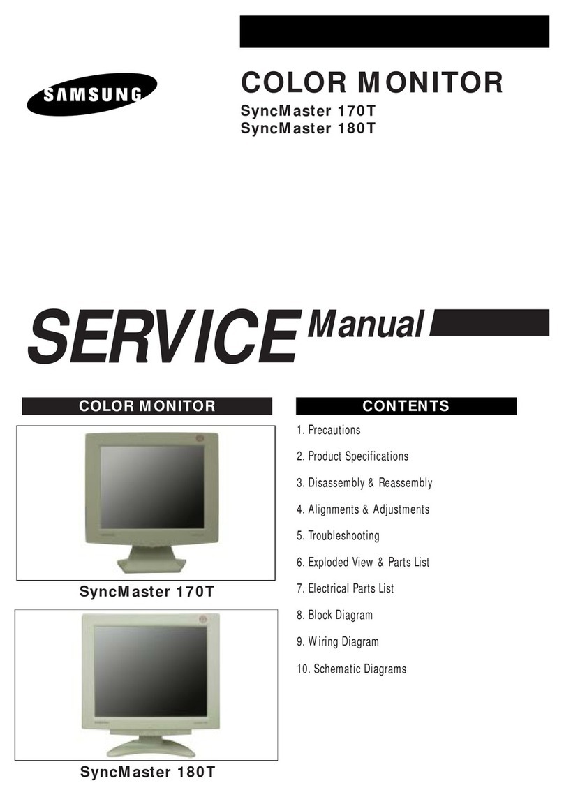 Samsung SyncMaster 170T User manual