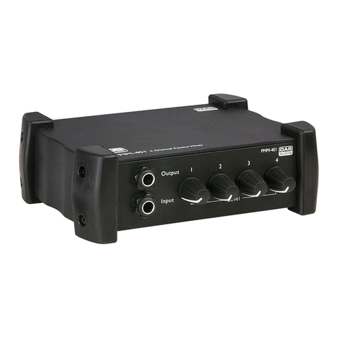 DAPAudio PMM-401 User manual