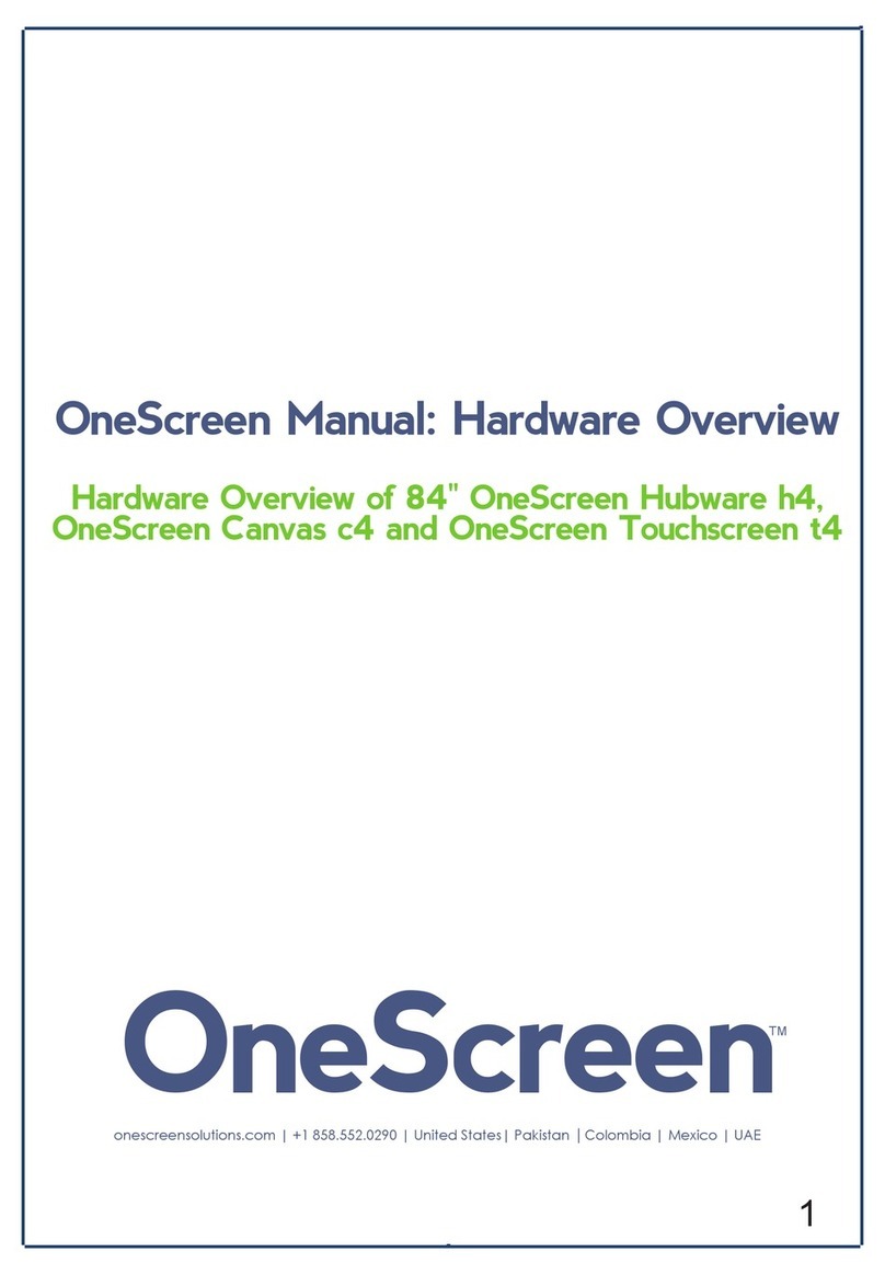 OneScreen Canvas c4 User manual