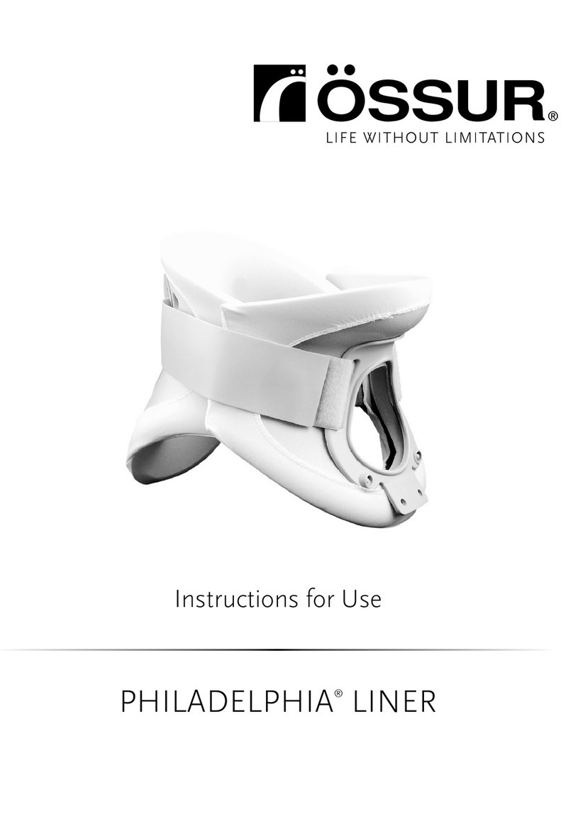 Ossur PHILADELPHIA LINER User manual