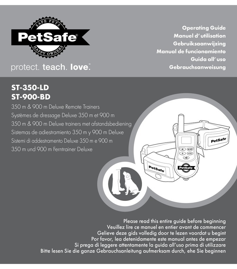 Petsafe ST-900-BD operating guide