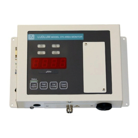 Ludlum Measurements 375 User manual Ludlum Measurements 375 User manual
